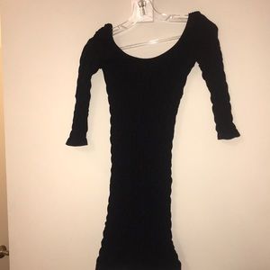 Bebe Textured Stretch Mini Dress